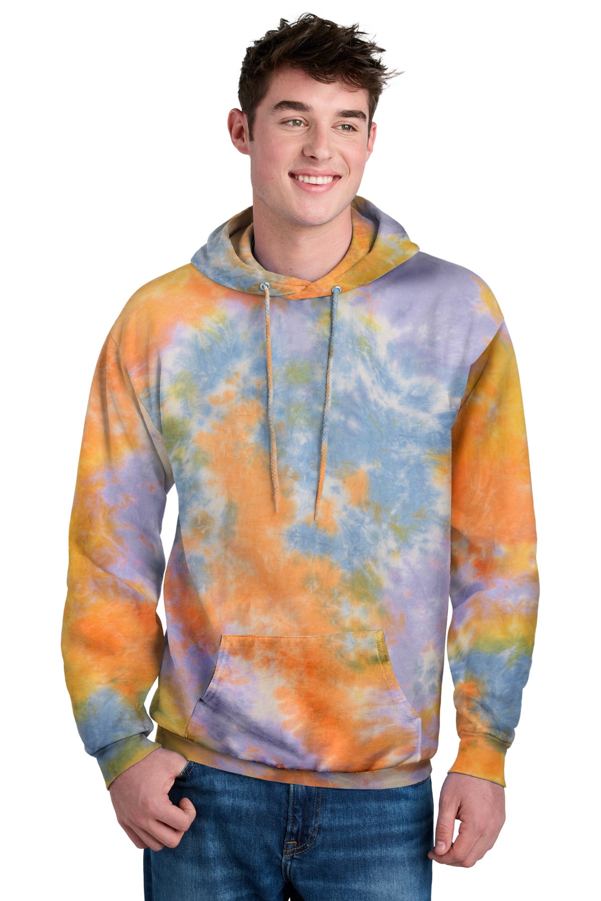 Port & Company ®  Crystal Tie-Dye Pullover Hoodie PC144