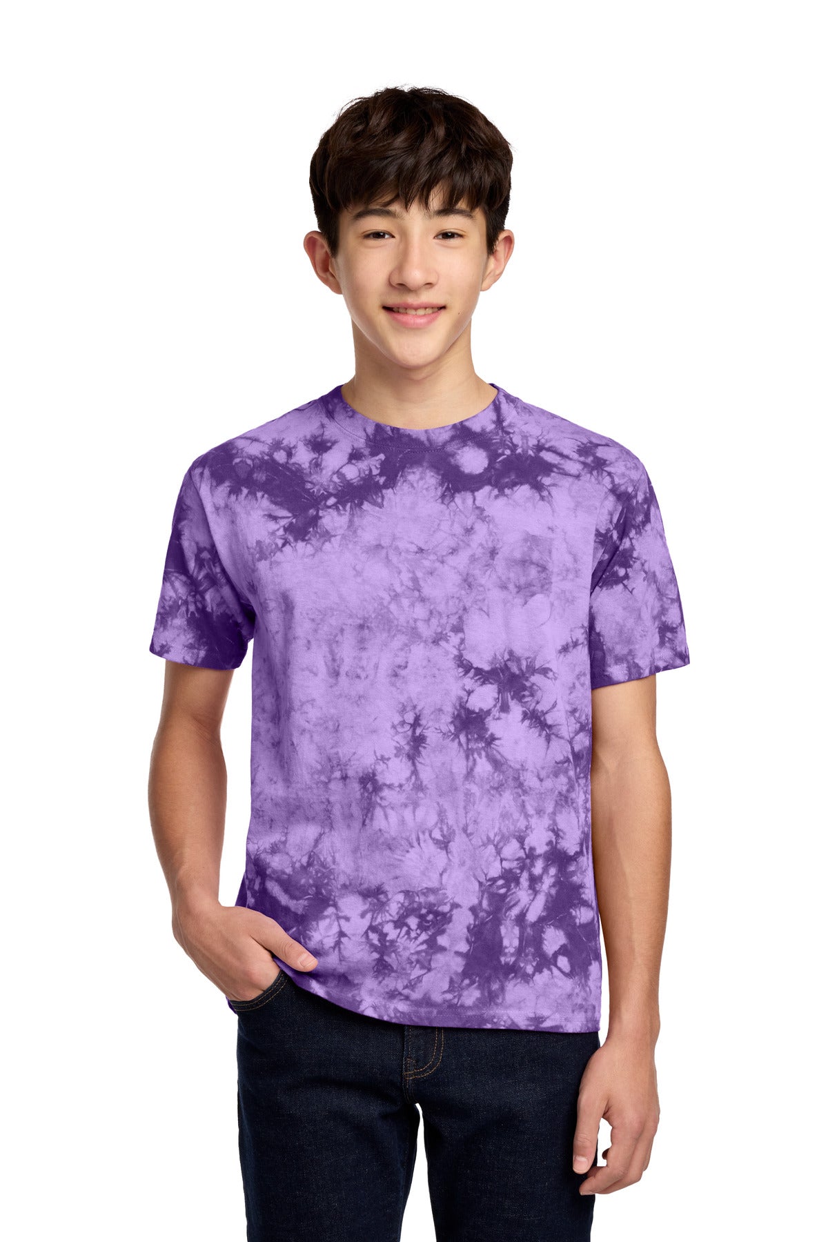 Port & Co Youth Crystal Tie-Dye Tee PC145Y