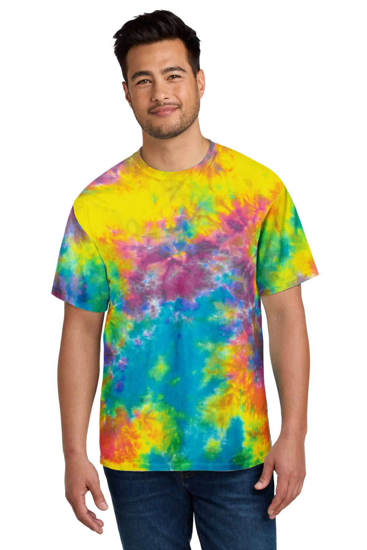 Port & Company  ®  Crystal Tie-Dye Tee PC145