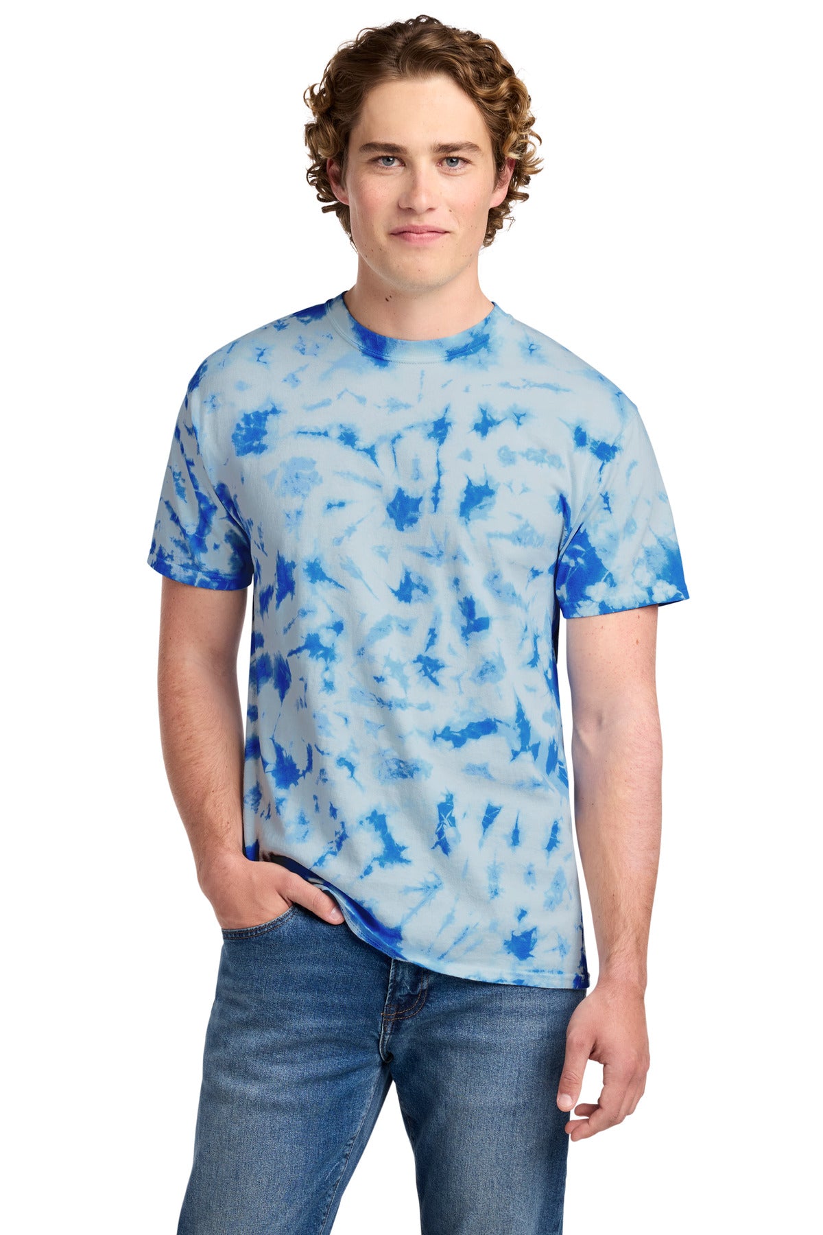 Port & Co Crystal Tie-Dye Tee PC145