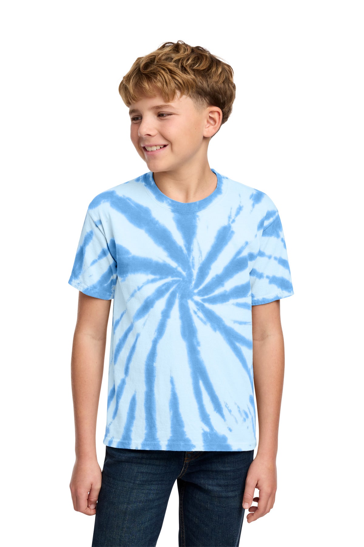 Port & Co Youth Tie-Dye Tee. PC147Y