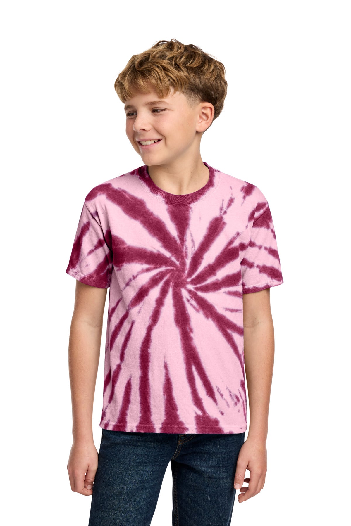 Port & Co Youth Tie-Dye Tee. PC147Y