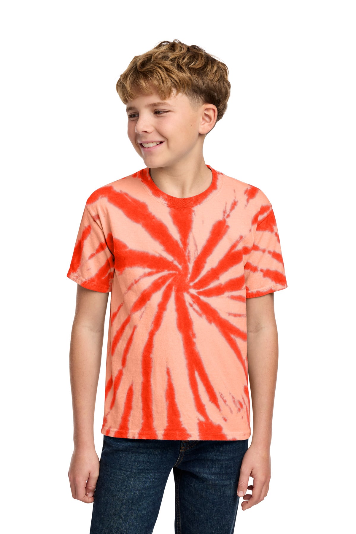 Port & Co Youth Tie-Dye Tee. PC147Y