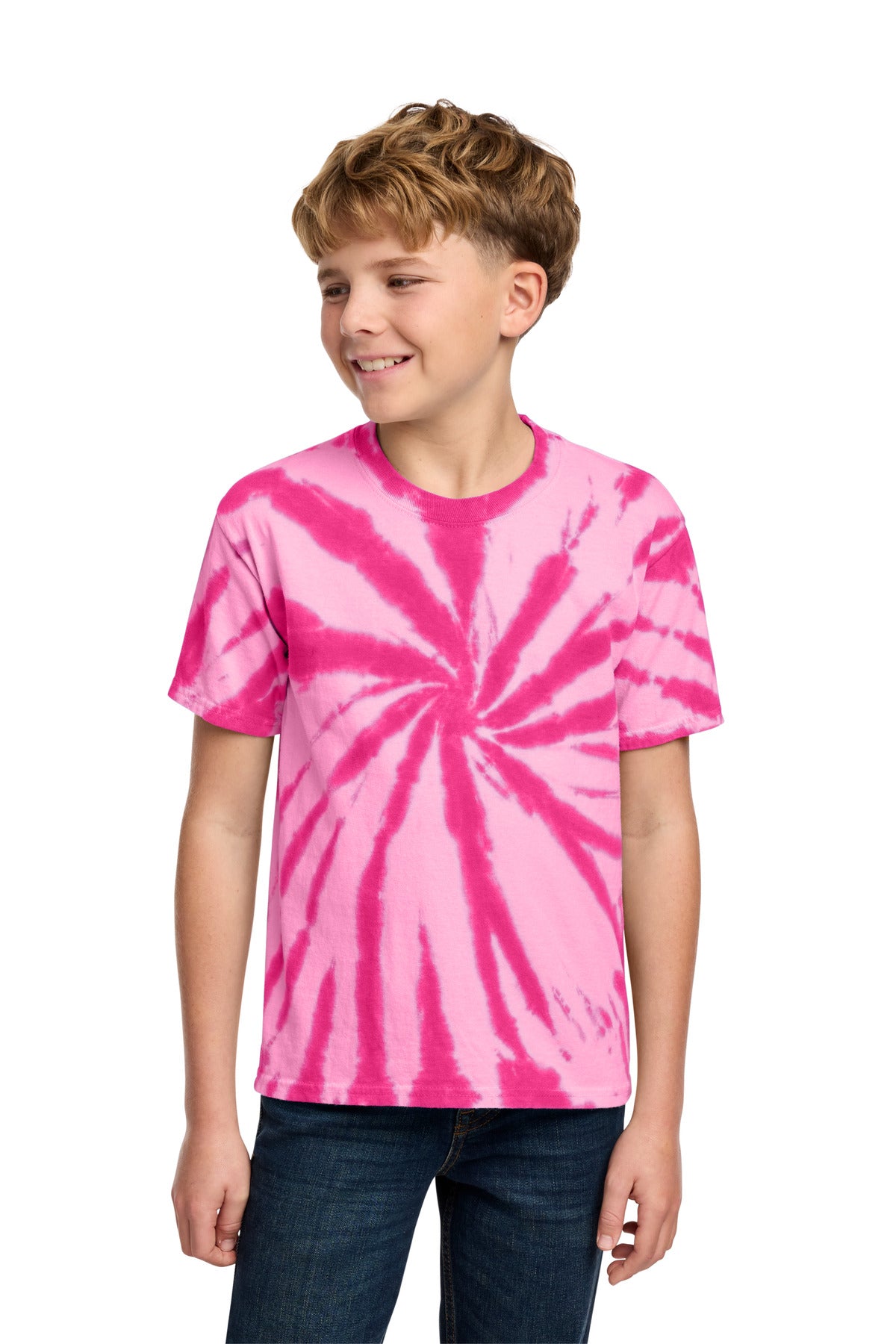 Port & Co Youth Tie-Dye Tee. PC147Y