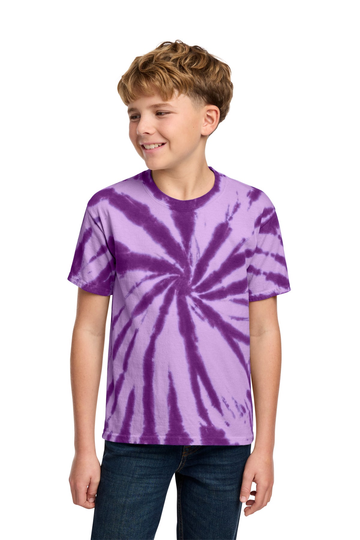 Port & Co Youth Tie-Dye Tee. PC147Y
