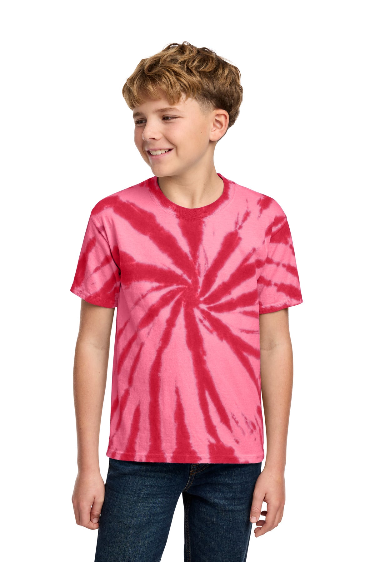 Port & Co Youth Tie-Dye Tee. PC147Y