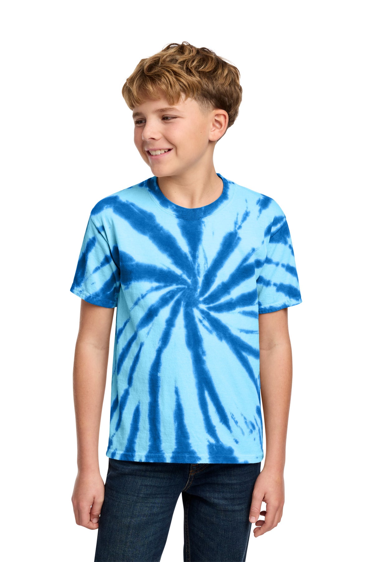 Port & Co Youth Tie-Dye Tee. PC147Y
