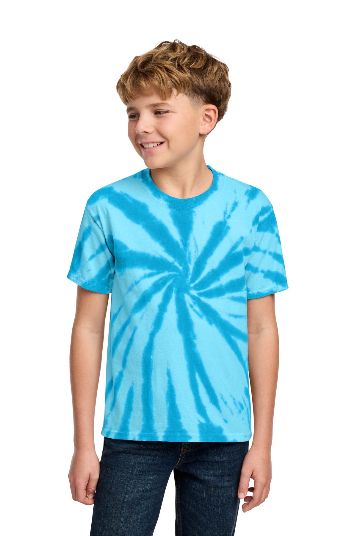 Port & Co Youth Tie-Dye Tee. PC147Y