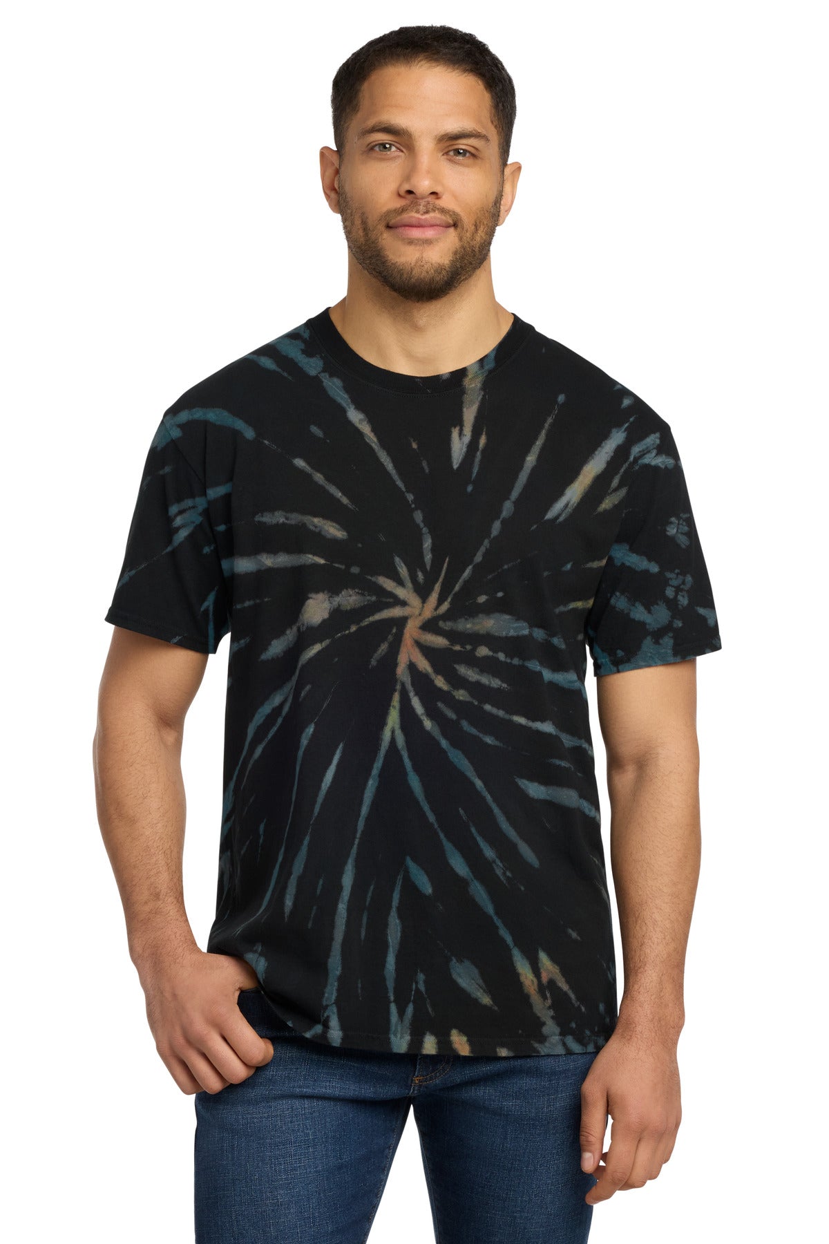 Port & Co Tie-Dye Tee. PC147