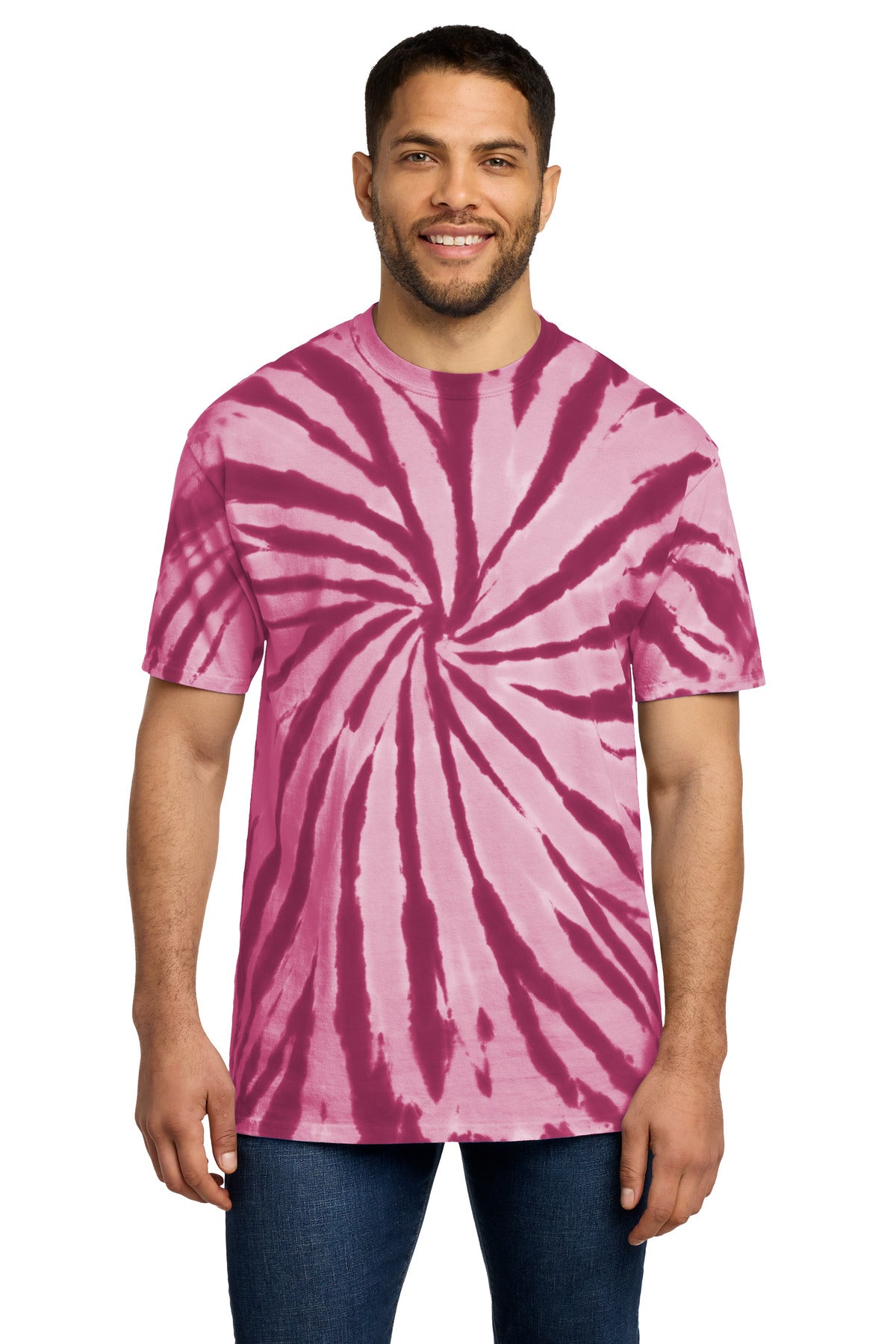 Port & Co Tie-Dye Tee. PC147