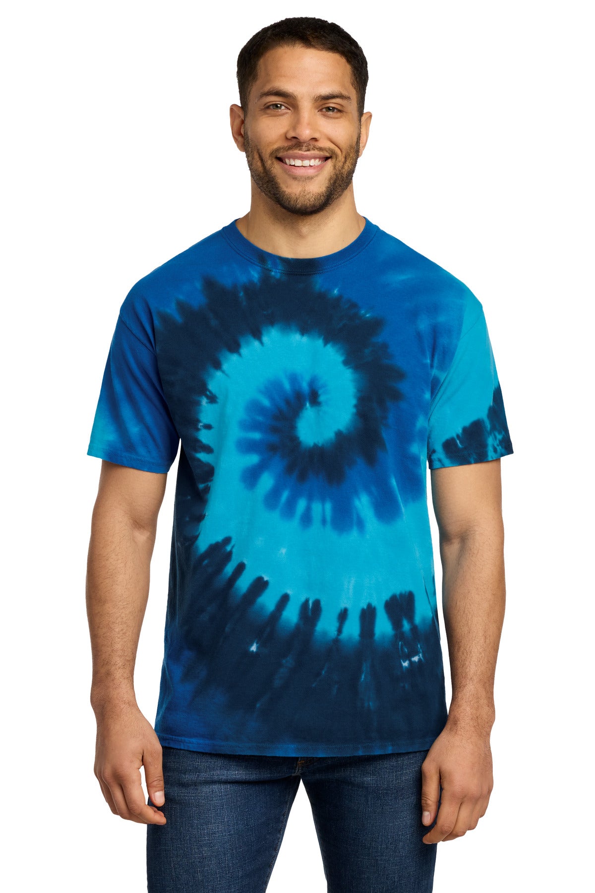 Port & Co Tie-Dye Tee. PC147