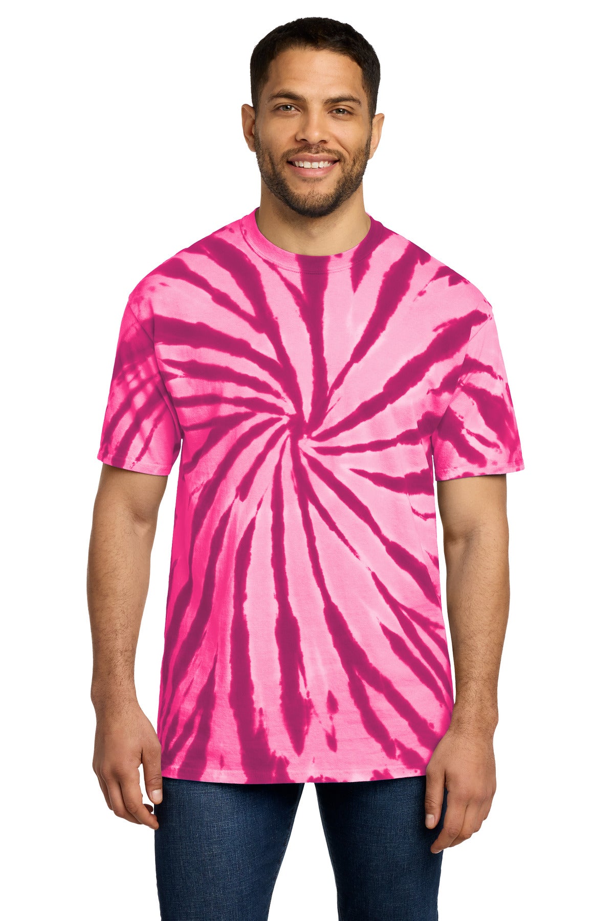Port & Co Tie-Dye Tee. PC147
