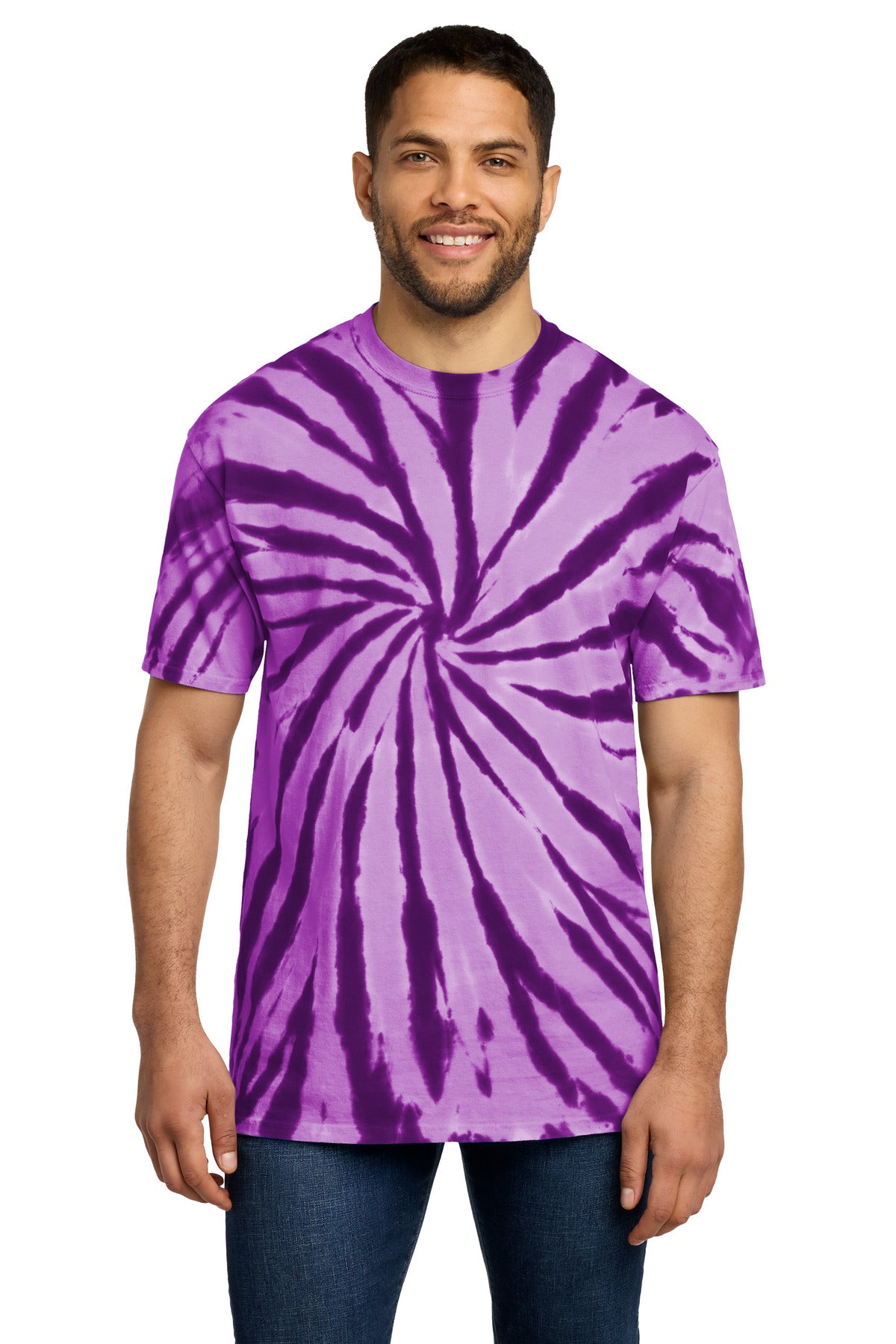 Port & Co Tie-Dye Tee. PC147