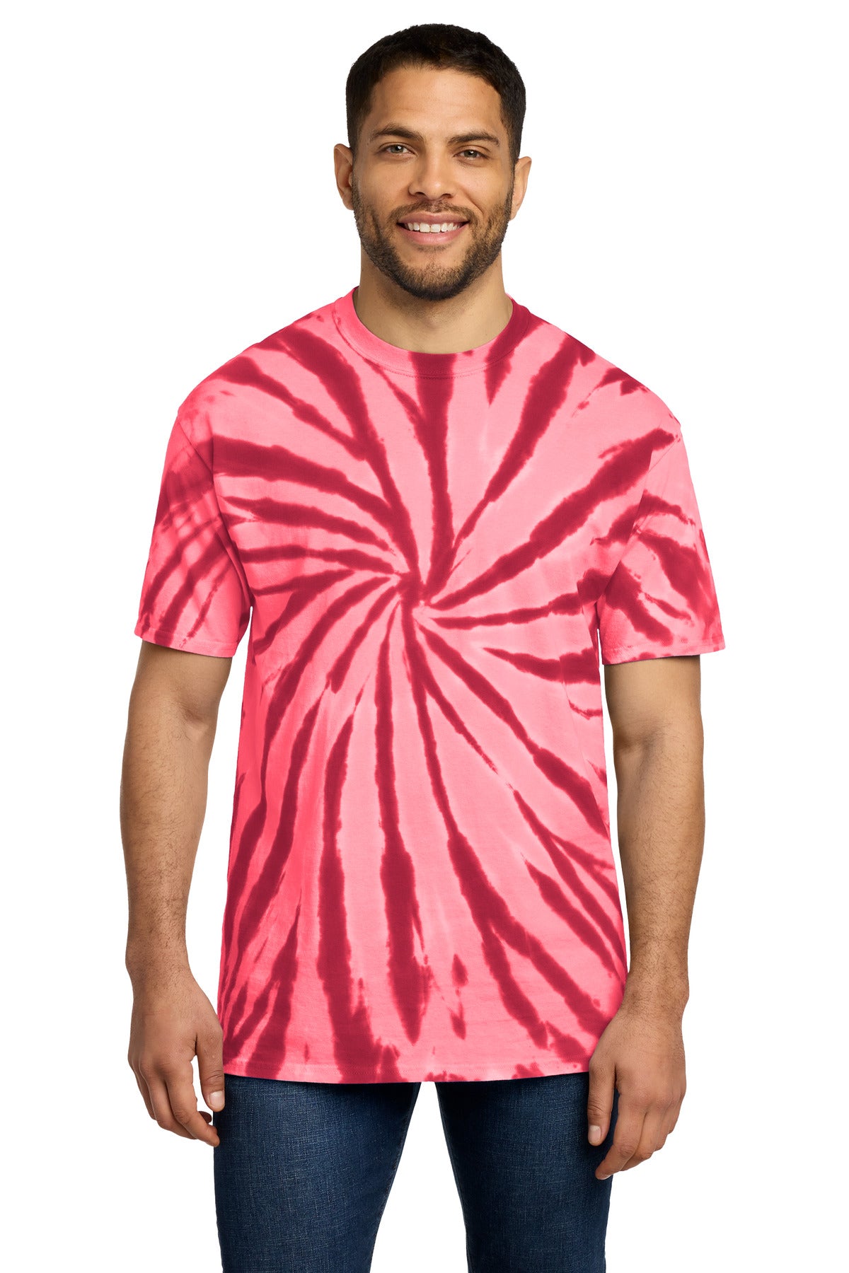 Port & Co Tie-Dye Tee. PC147