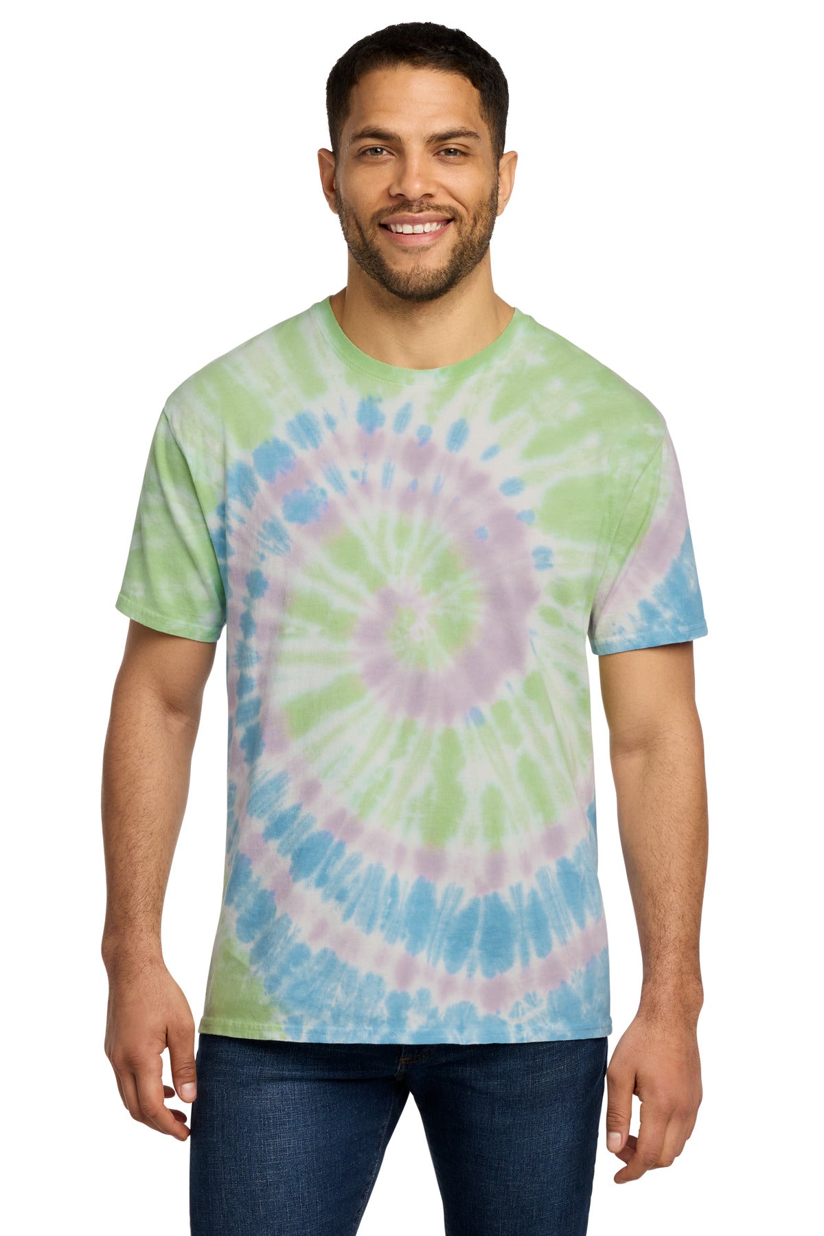 Port & Co Tie-Dye Tee. PC147