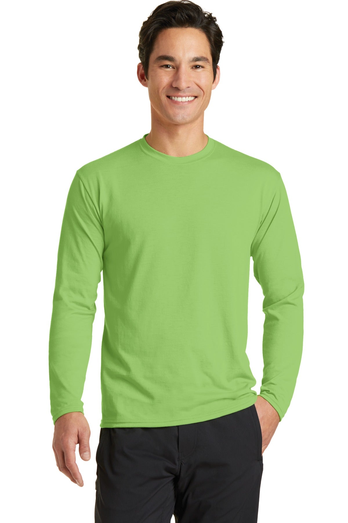 Port & Company ®  Long Sleeve Performance Blend Tee. PC381LS