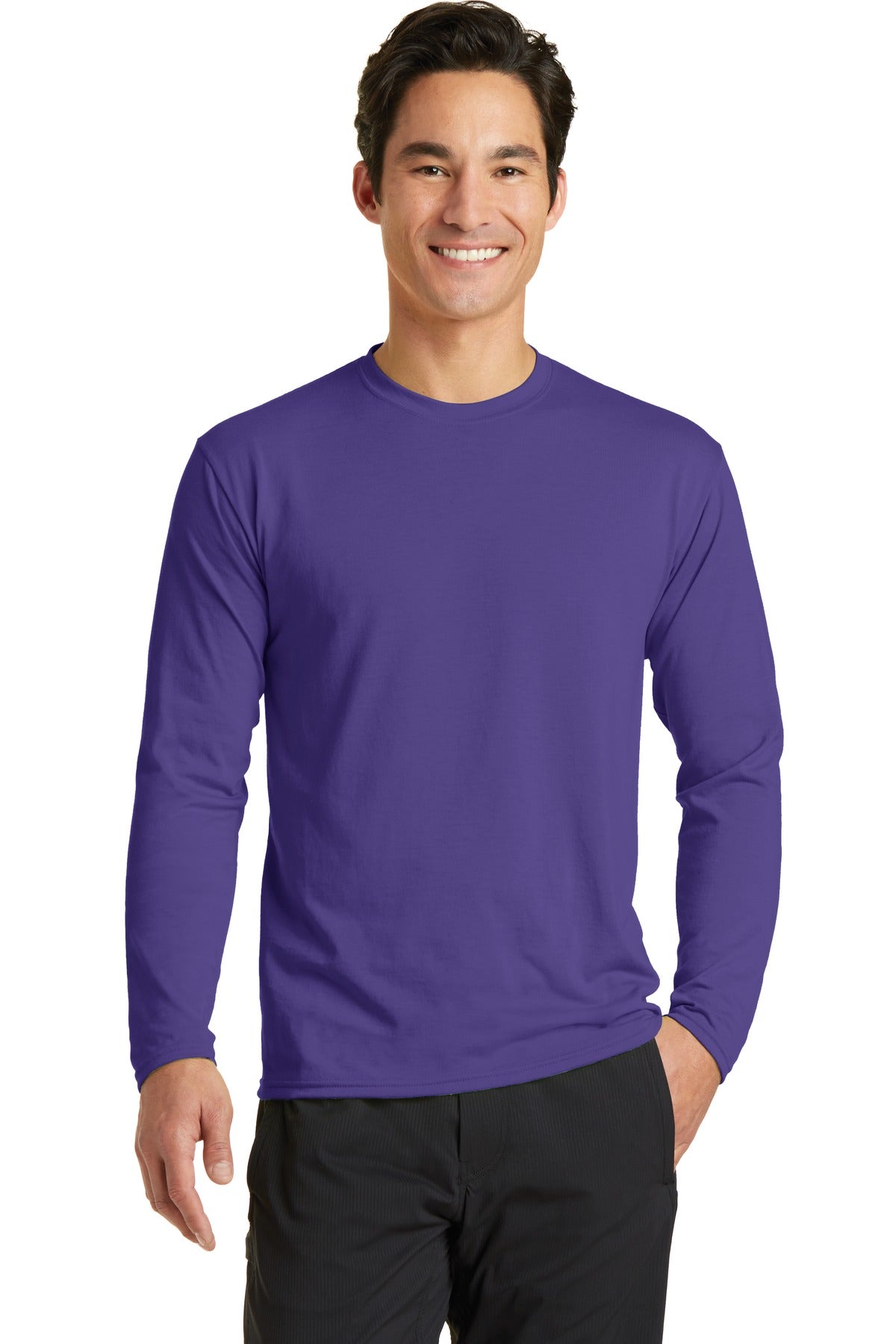 Port & Company ®  Long Sleeve Performance Blend Tee. PC381LS