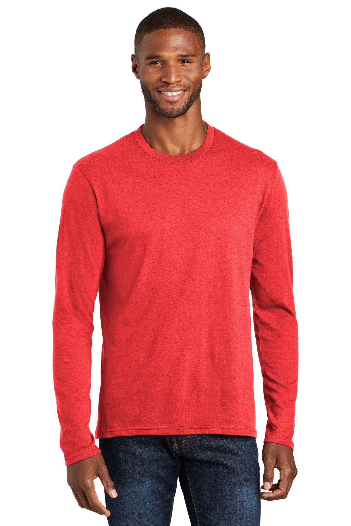 Port & Company  ®  Long Sleeve Fan Favorite  ™  Blend Tee. PC455LS