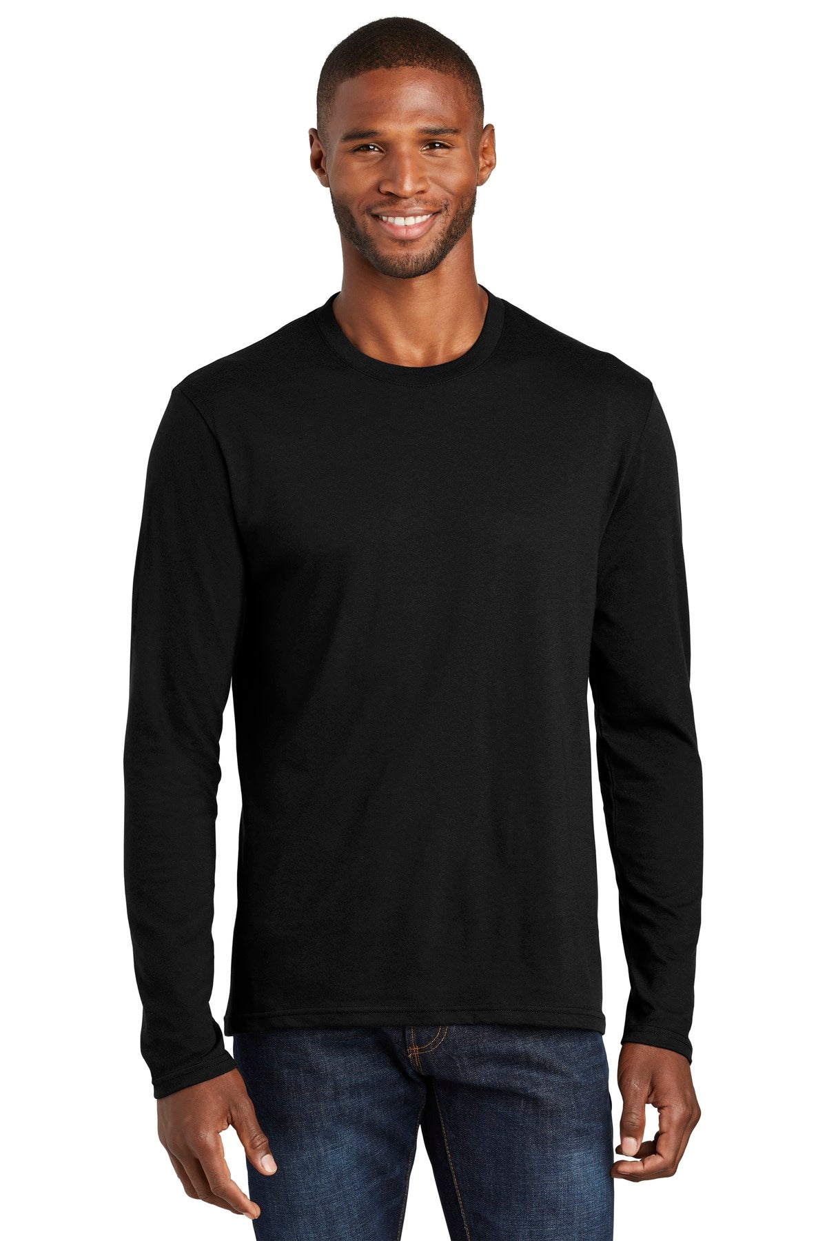 Port & Company  ®  Long Sleeve Fan Favorite  ™  Blend Tee. PC455LS