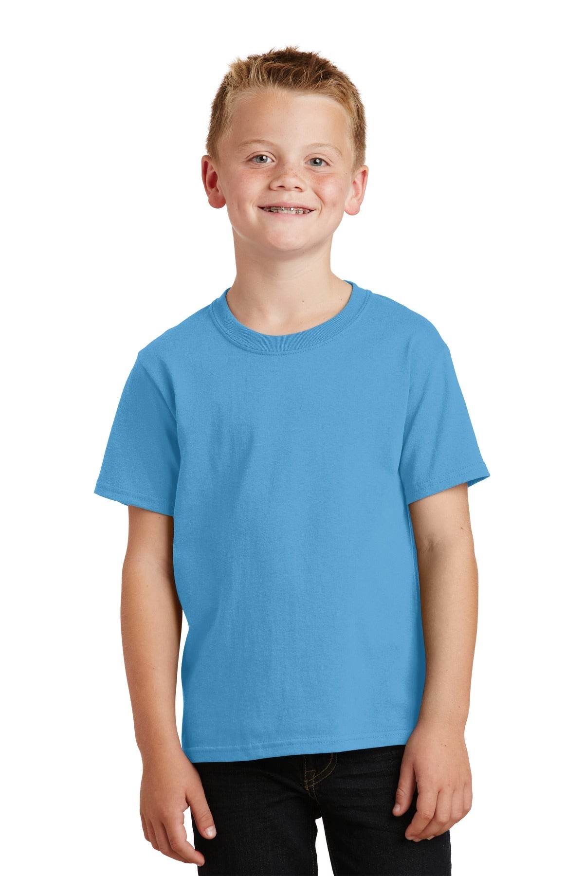 PC54Y – Port & Co   Youth Core Cotton Tee.