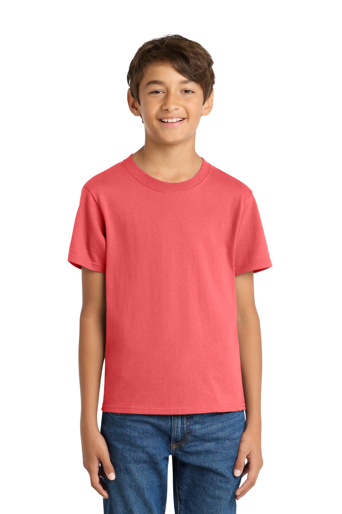 Port & Co Youth Core Cotton Tee. PC54Y