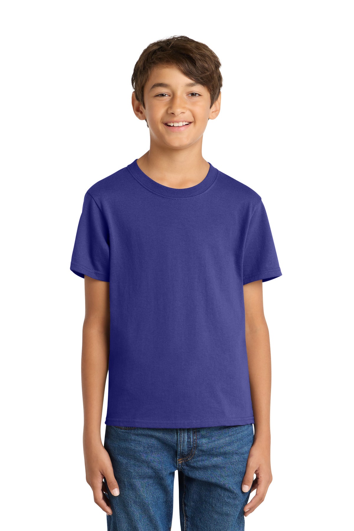 Port & Co Youth Core Cotton Tee. PC54Y