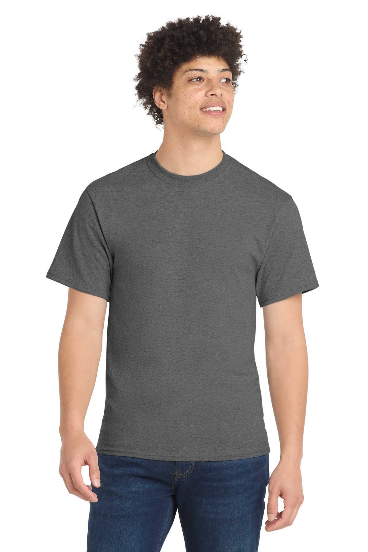 Port & Co Core Blend Tee. PC55