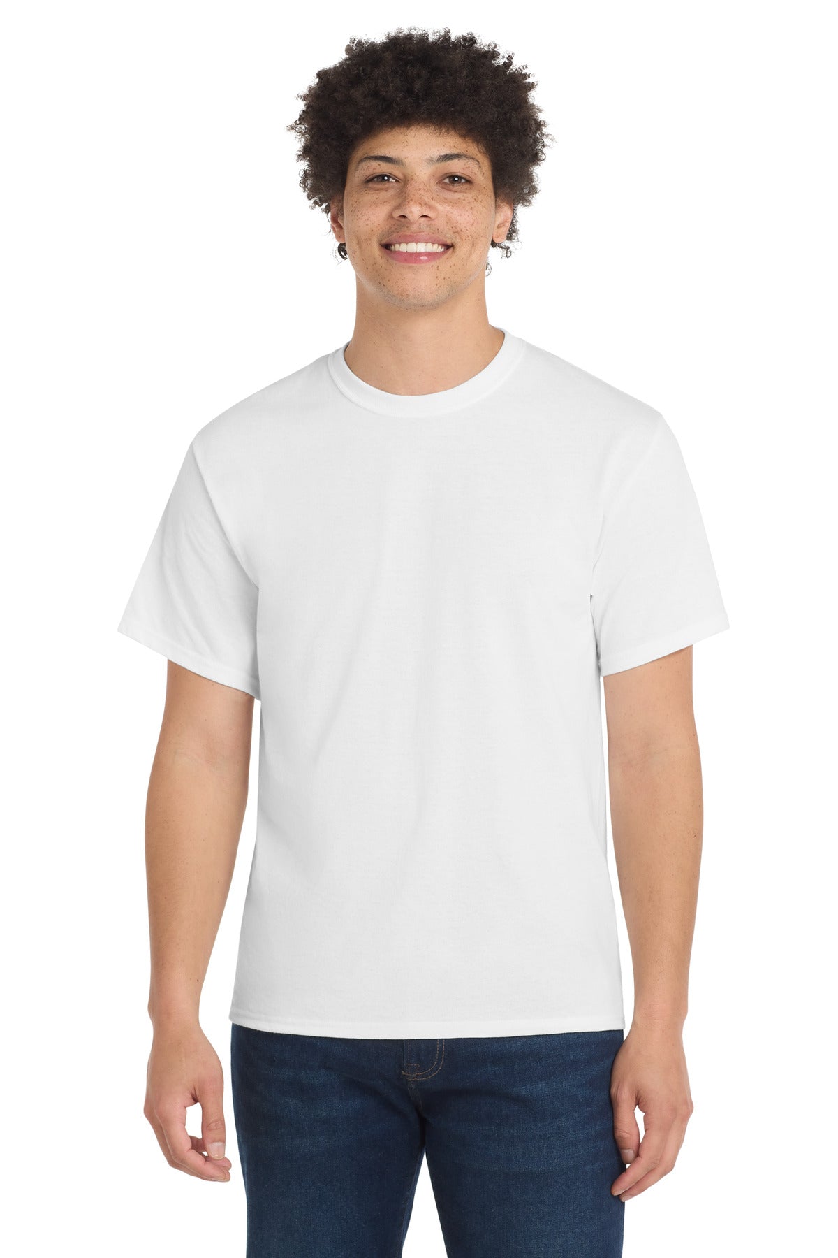 Port & Co Core Blend Tee. PC55