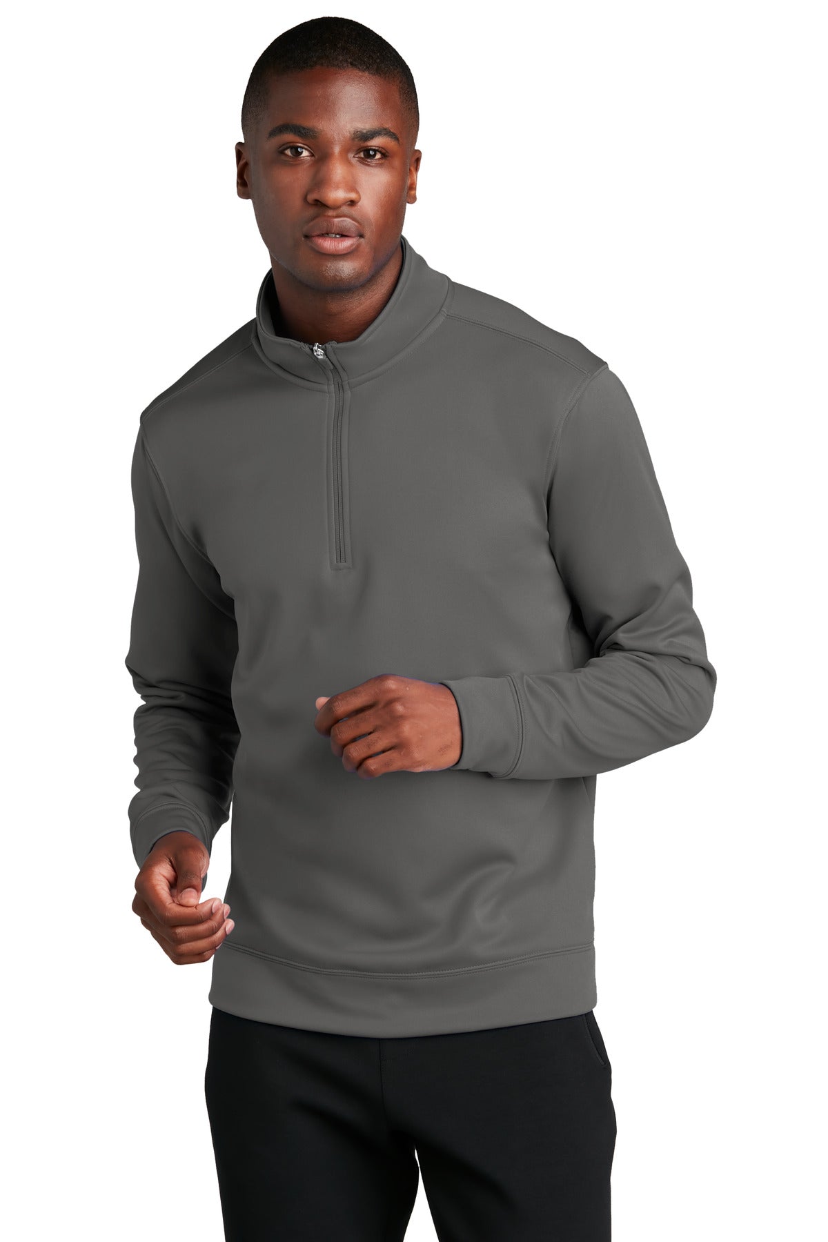 Port & Company ® Performance Fleece 1/4-Zip Pullover Sweatshirt. PC590Q