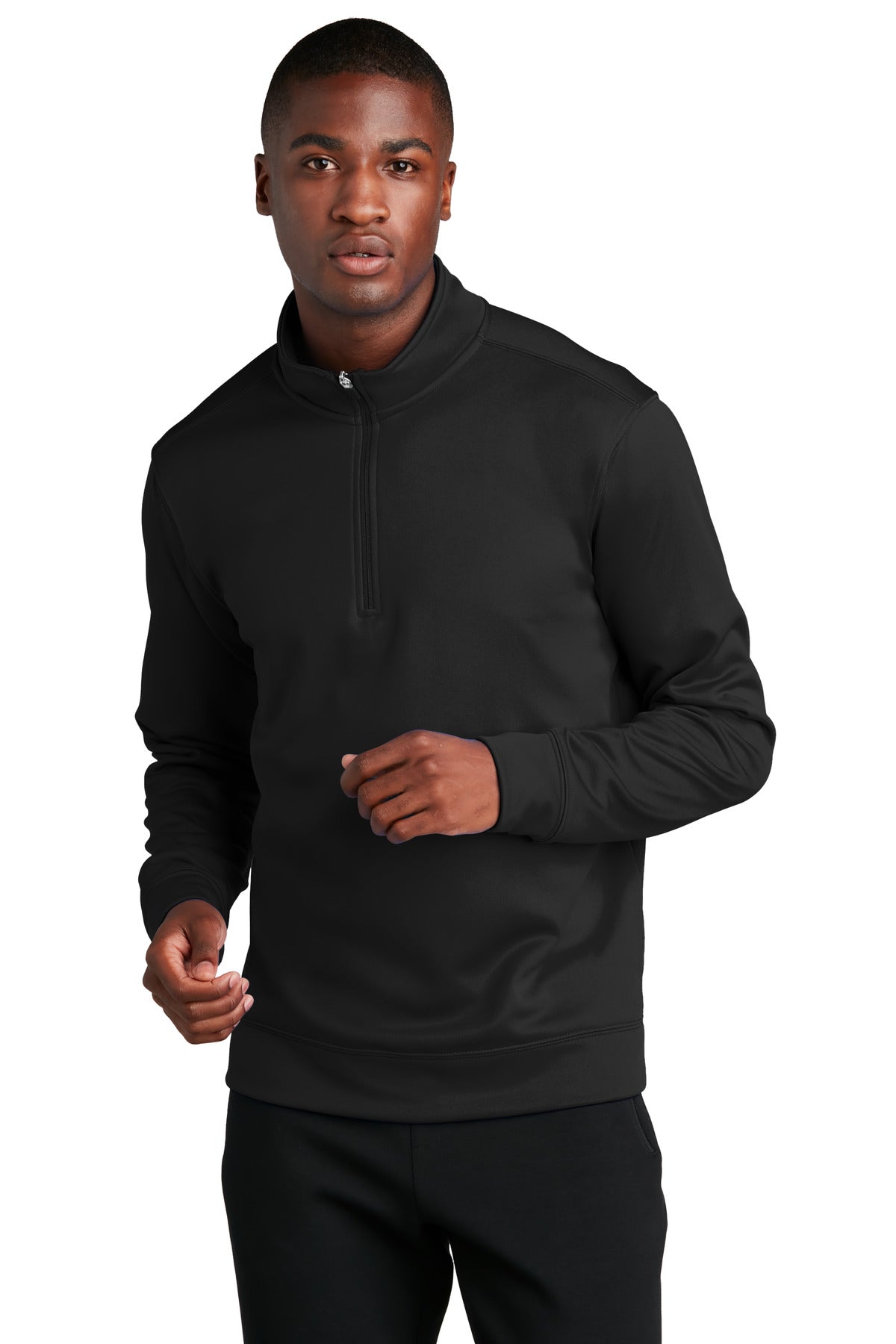 Port & Company ® Performance Fleece 1/4-Zip Pullover Sweatshirt. PC590Q