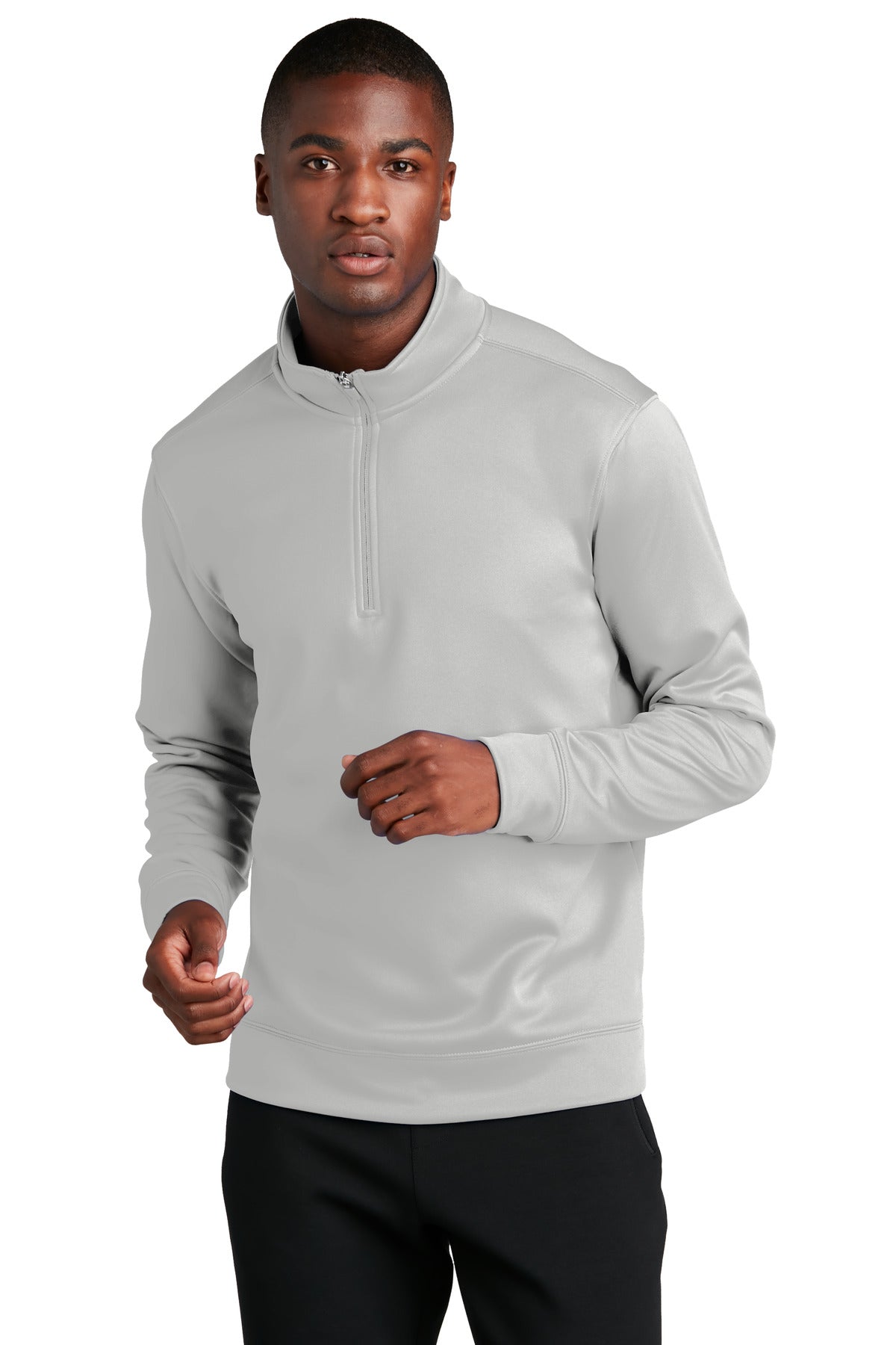 Port & Company ® Performance Fleece 1/4-Zip Pullover Sweatshirt. PC590Q