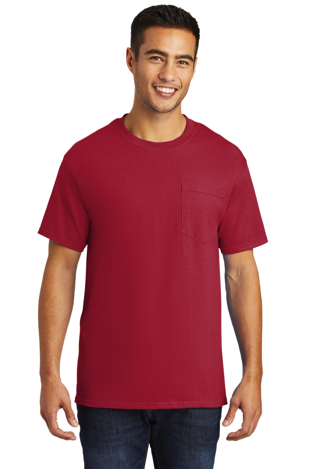 Port & Company ®  - Tall Essential Pocket Tee. PC61PT