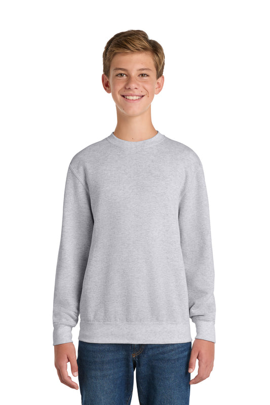 Port & Co Youth Core Fleece Crewneck Sweatshirt. PC90Y