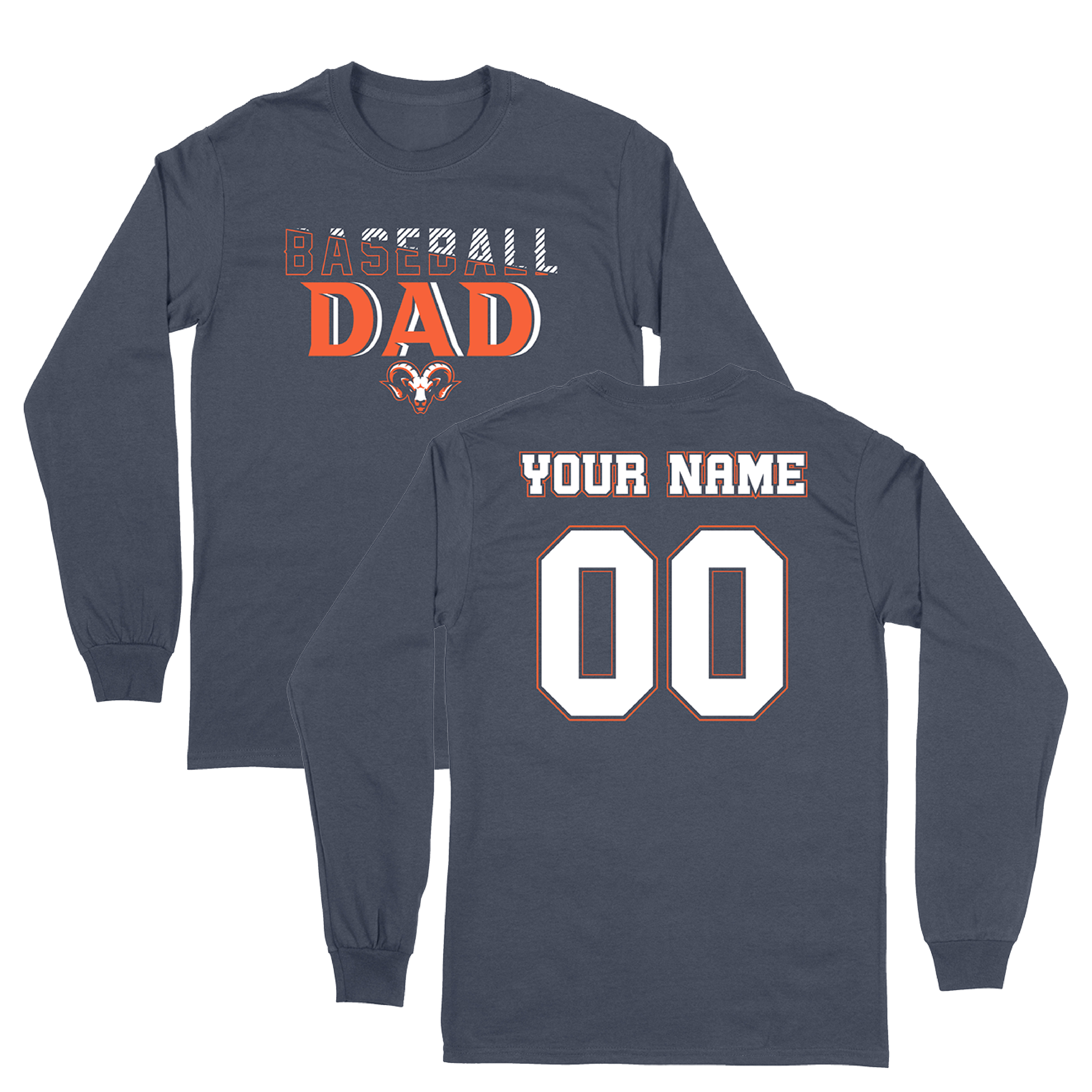 Baseball Dad Longsleeve | PHYA