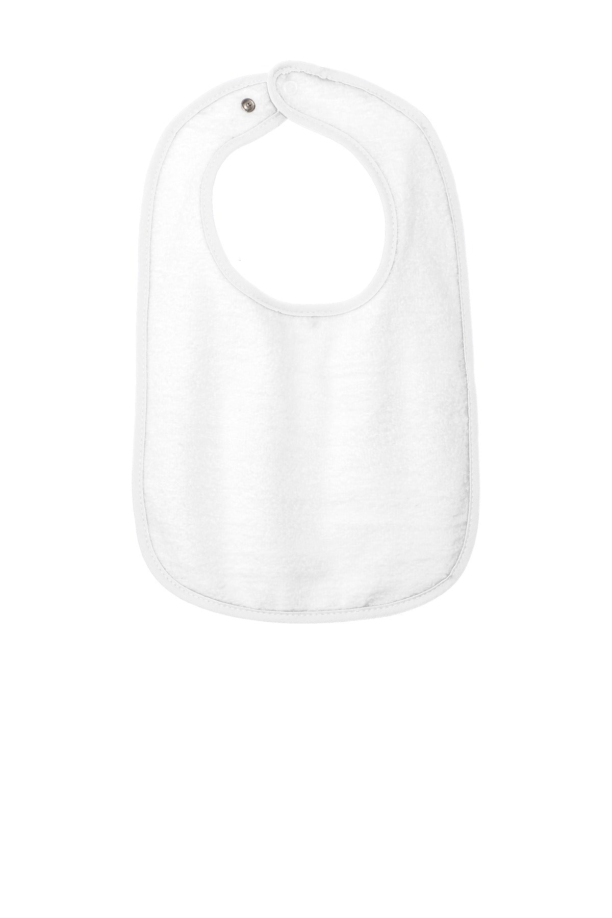 Rabbit Skins ™  Infant Contrast Trim Terry Bib. RS1003