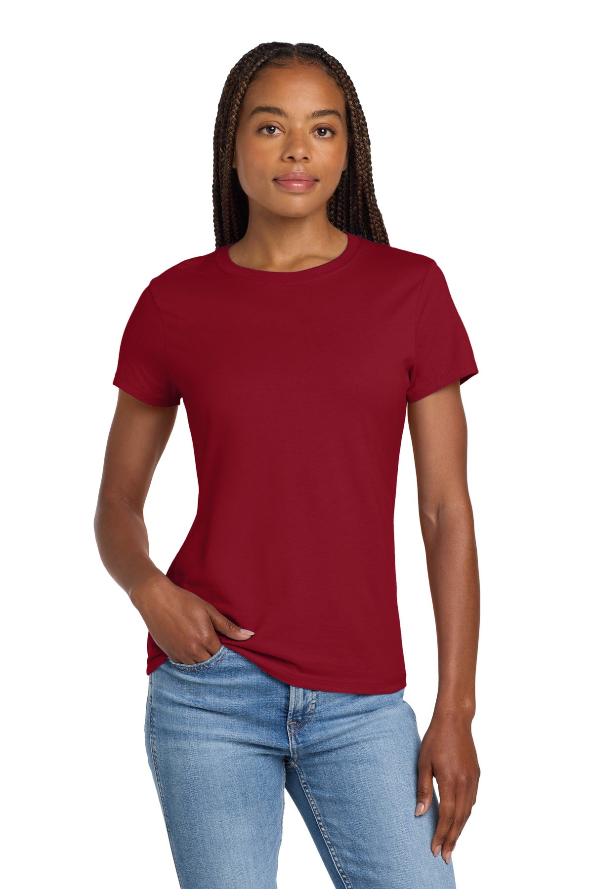 Hanes ®  Women's Perfect-T Cotton T-Shirt. SL04