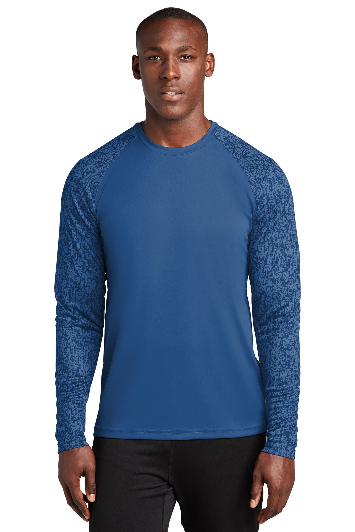 Sport-Tek  ®  Long Sleeve Digi Camo Tee. ST460LS