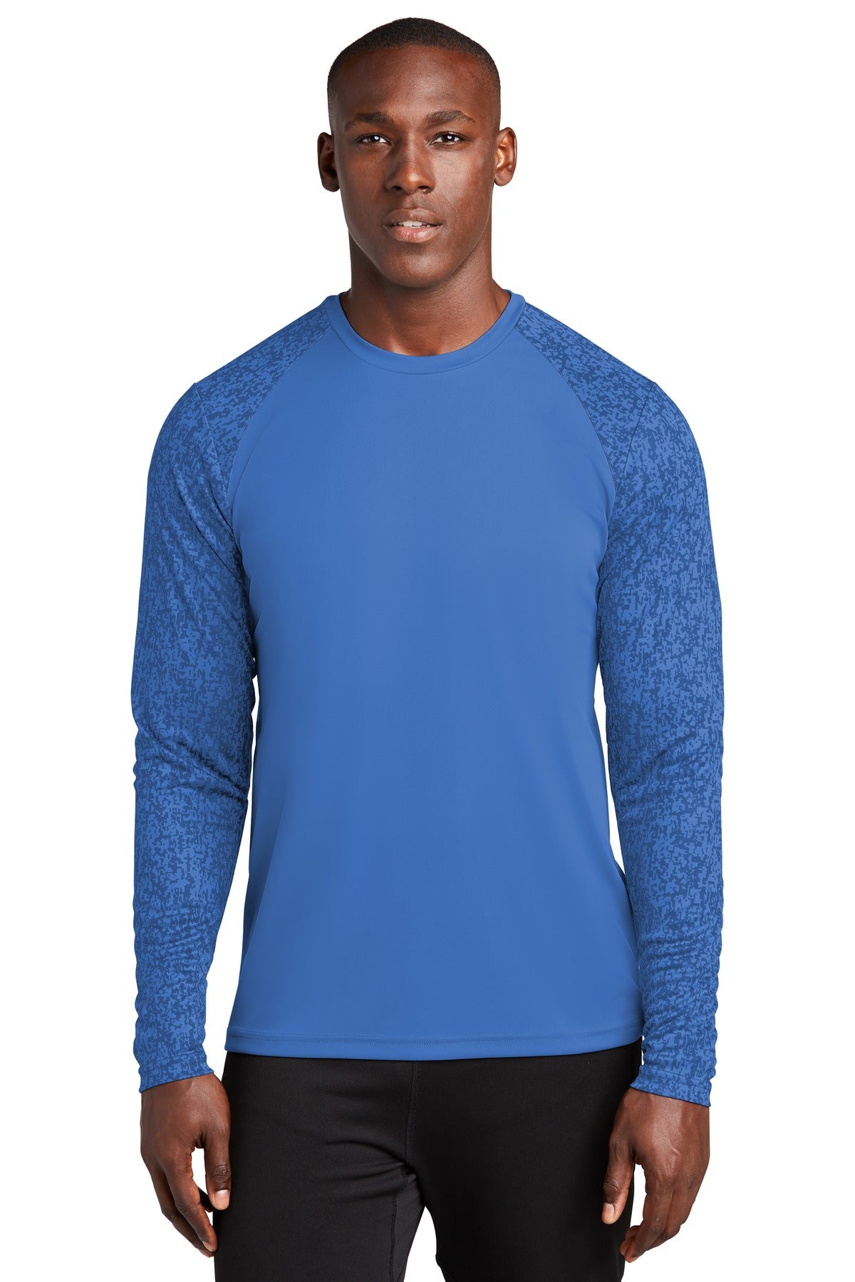Sport-Tek  ®  Long Sleeve Digi Camo Tee. ST460LS