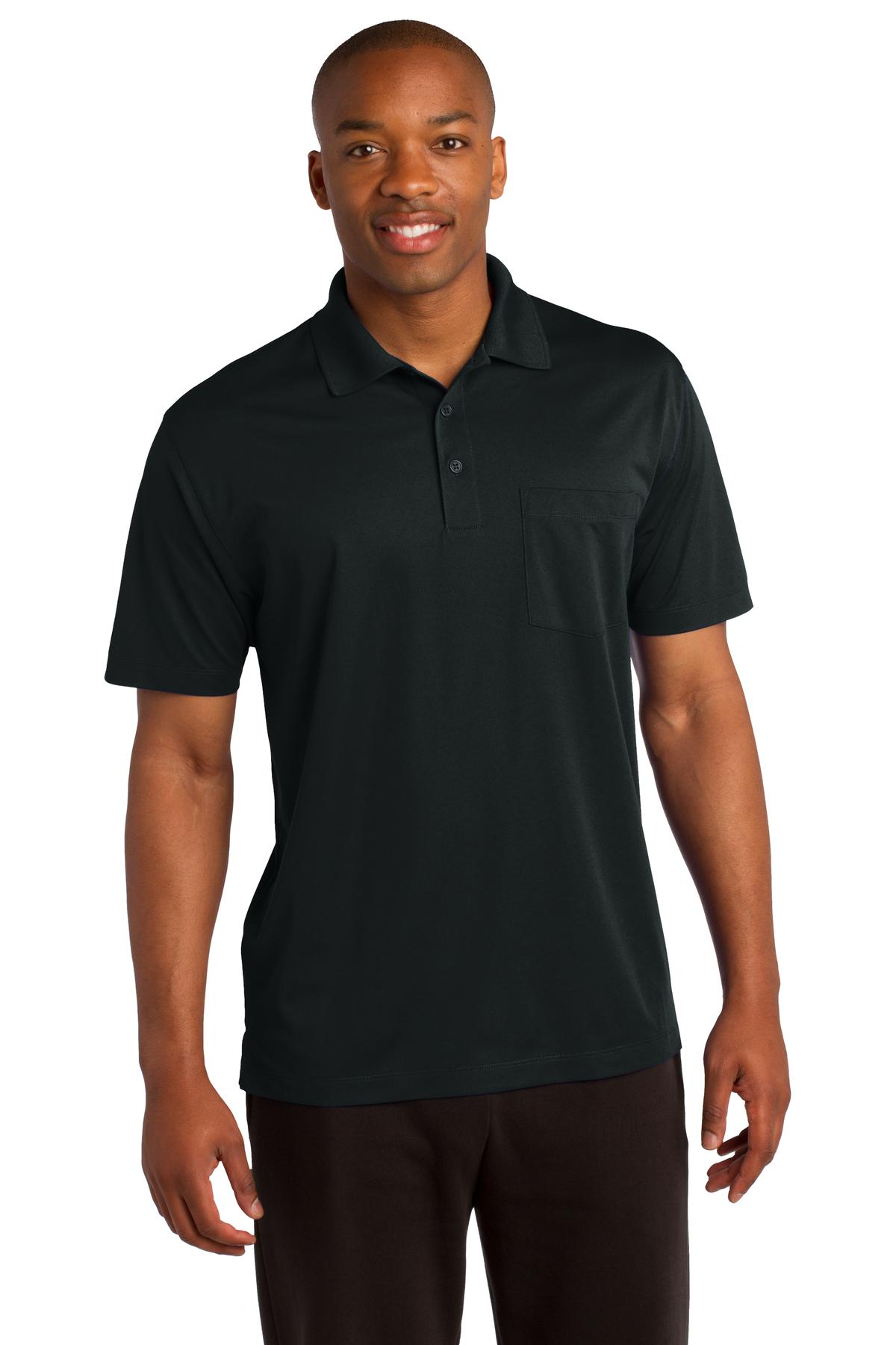 ST651 – Sport-Tek   Micropique Sport-Wick   Pocket Polo.