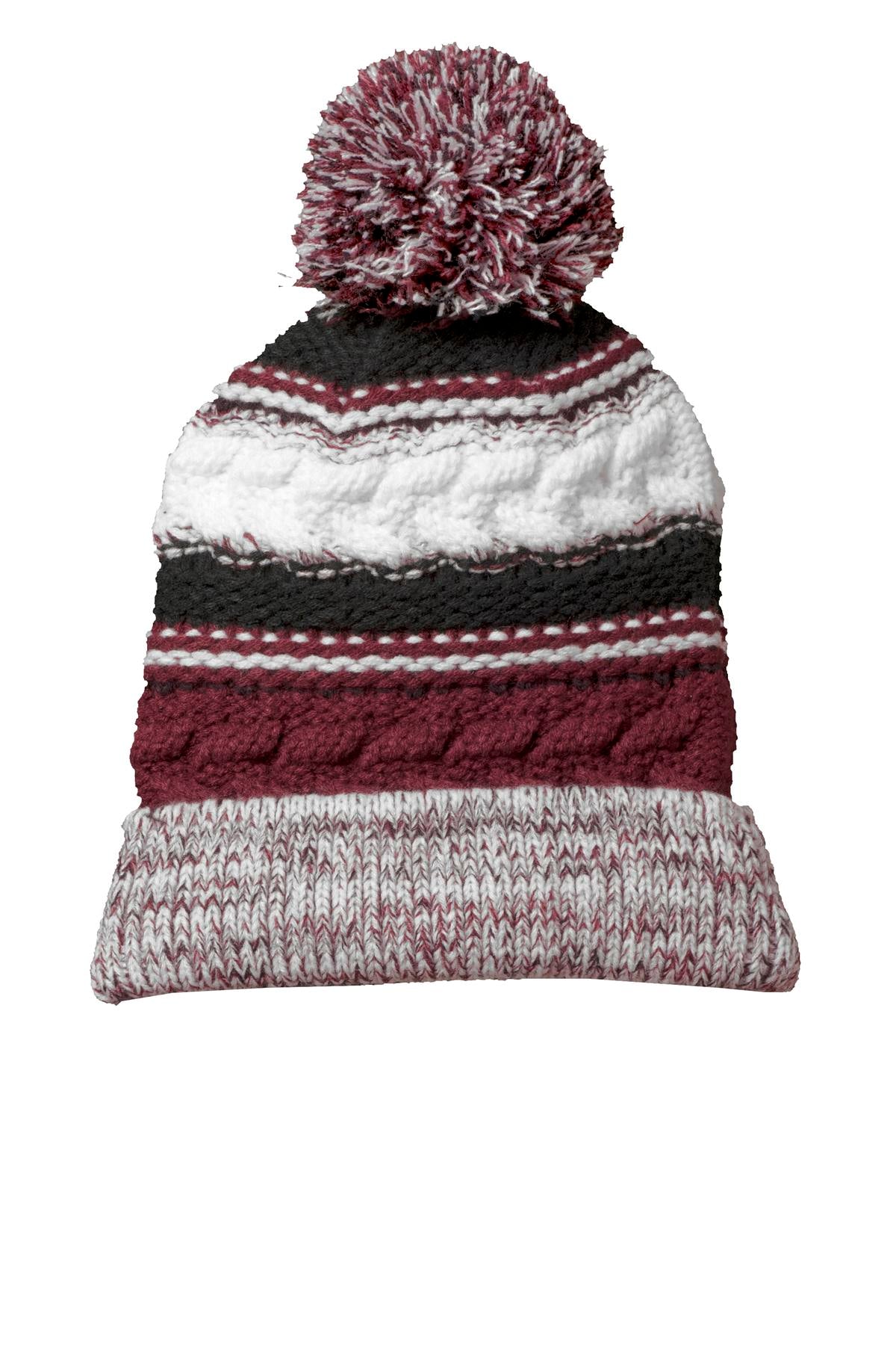 Sport-Tek ®  Pom Pom Team Beanie. STC21