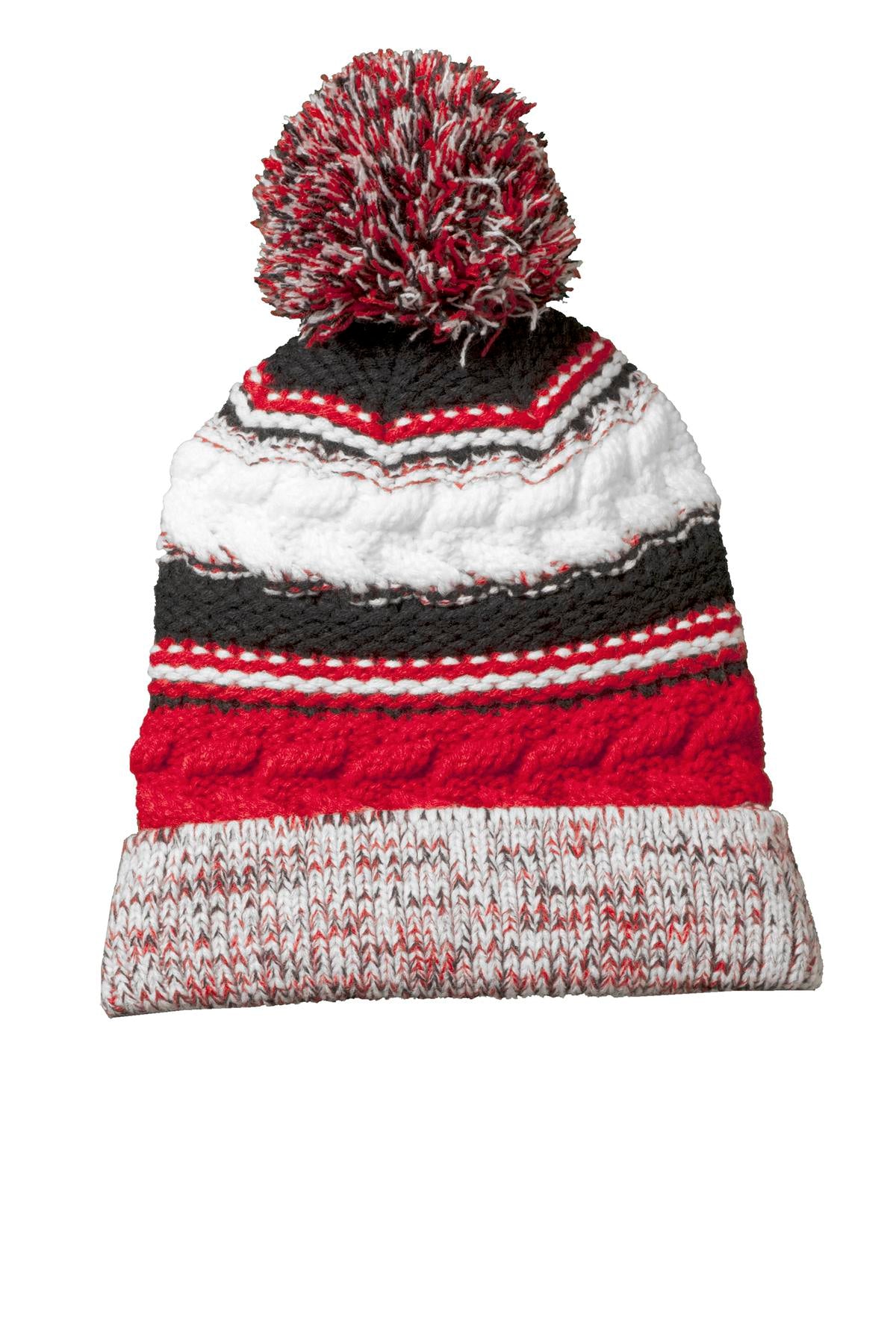 Sport-Tek ®  Pom Pom Team Beanie. STC21