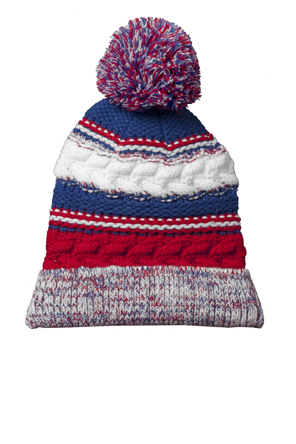 Sport-Tek ®  Pom Pom Team Beanie. STC21