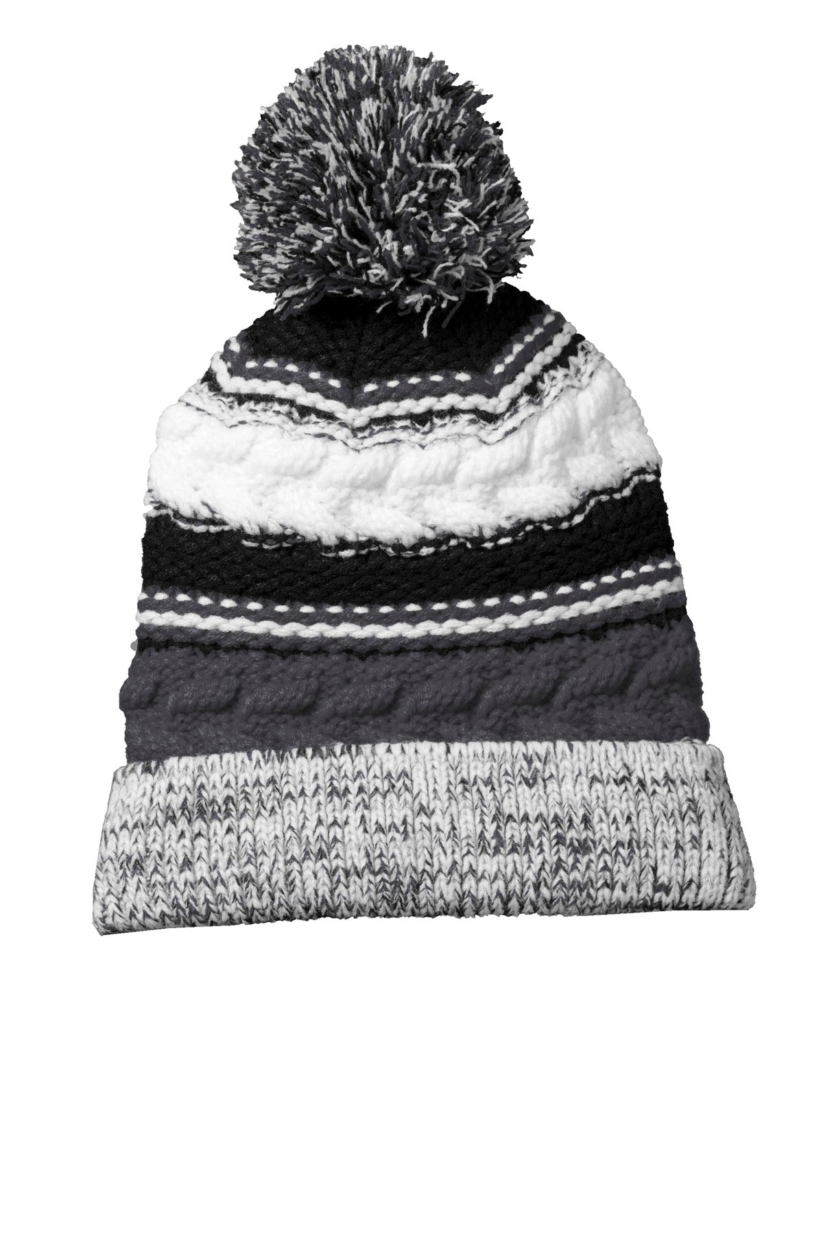 Sport-Tek ®  Pom Pom Team Beanie. STC21