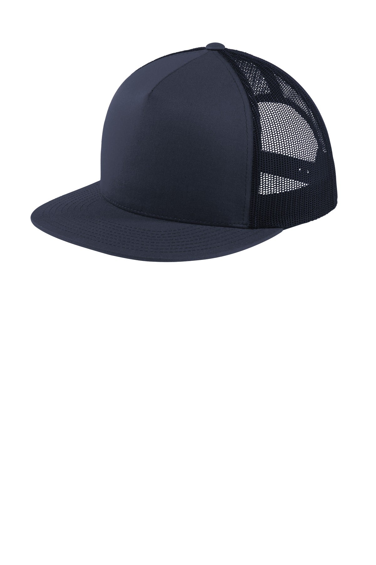 Sport-Tek ®  YP Classics  ®  5-Panel Classic Trucker Mesh Back Cap. STC38