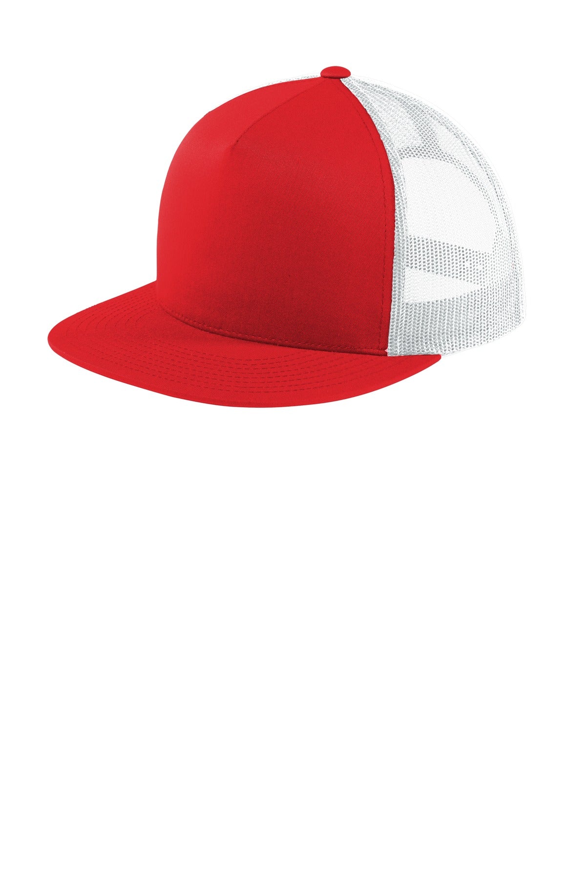 Sport-Tek ®  YP Classics  ®  5-Panel Classic Trucker Mesh Back Cap. STC38