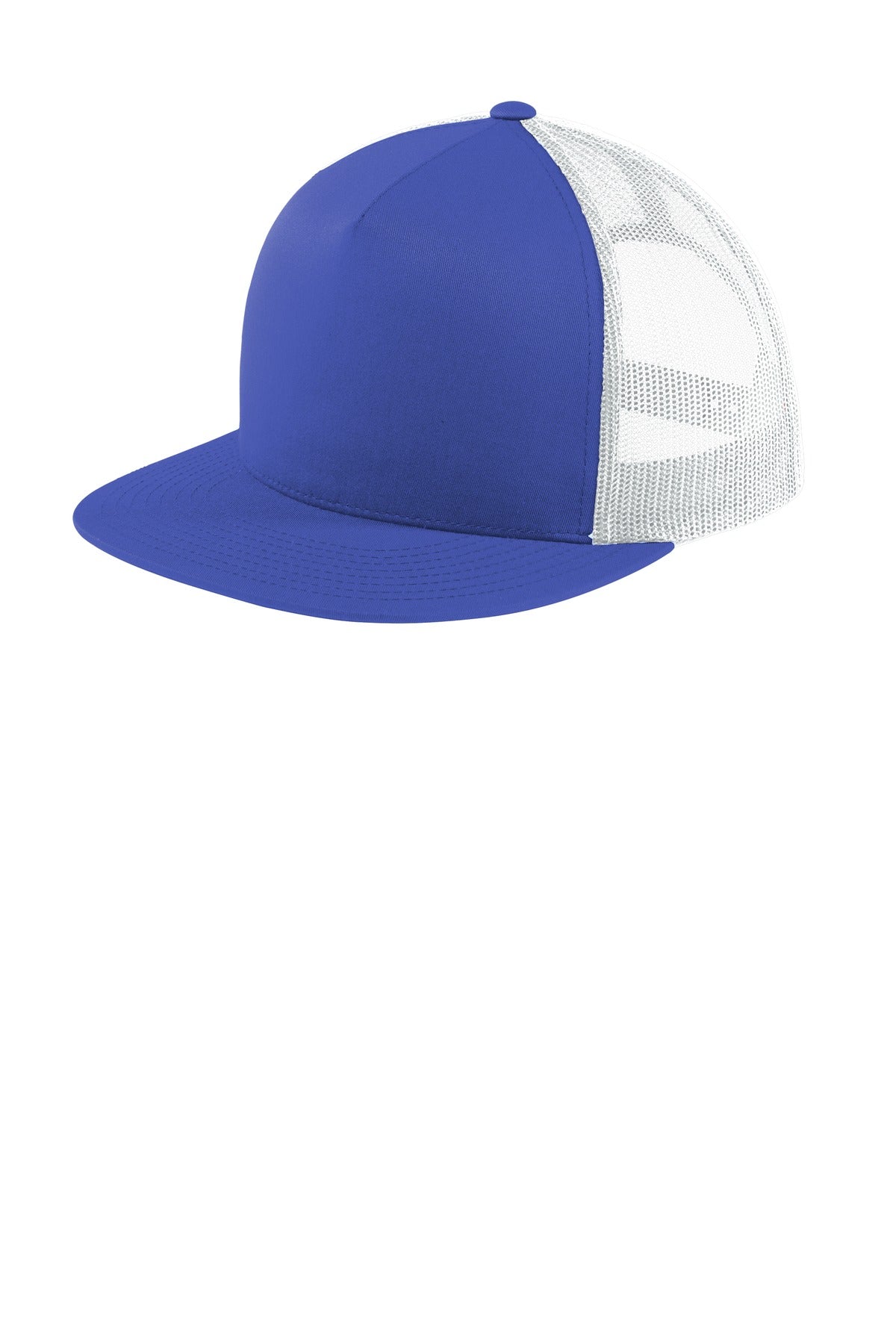 Sport-Tek ®  YP Classics  ®  5-Panel Classic Trucker Mesh Back Cap. STC38