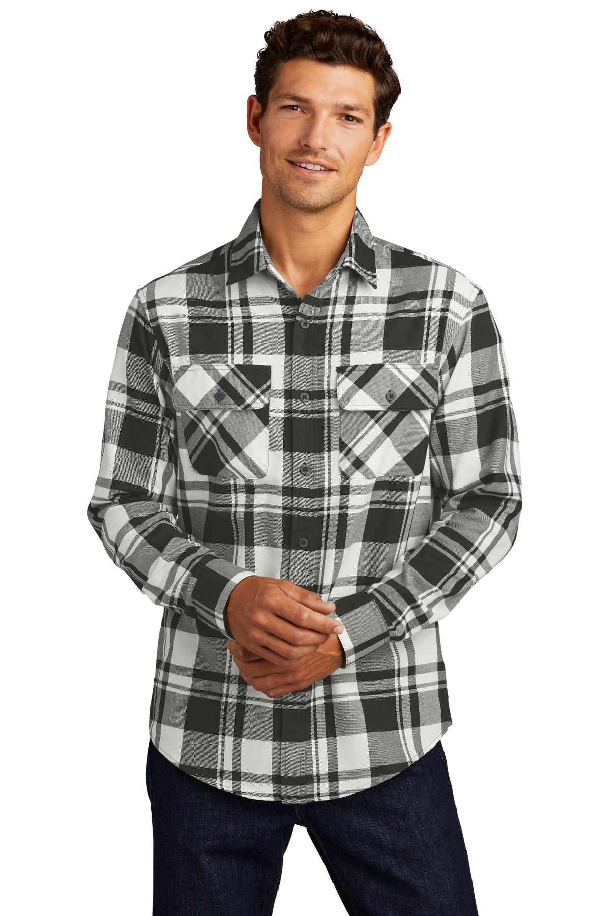 Port Authority ®  Plaid Flannel Shirt. W668