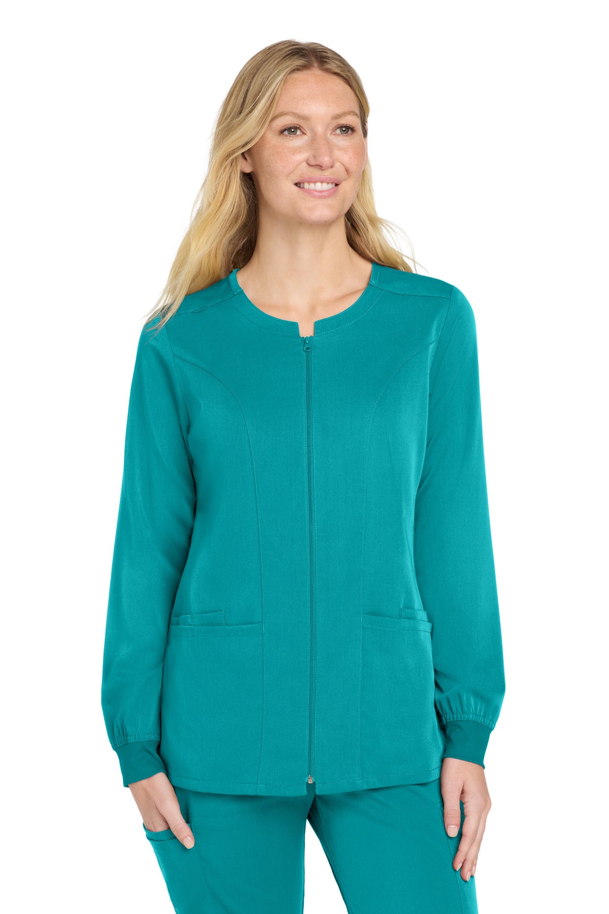 Wink ®  Women's Premiere Flex ™  Full-Zip Scrub Jacket WW4088