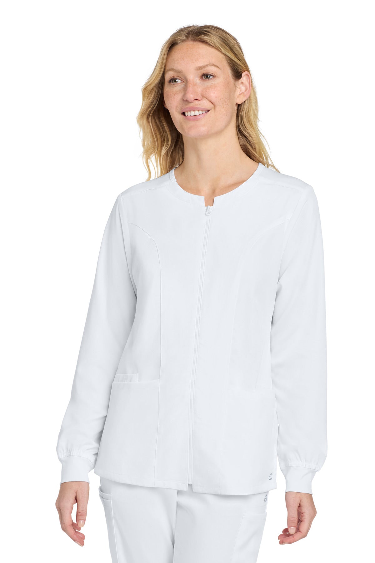 Wink ®  Women's Premiere Flex ™  Full-Zip Scrub Jacket WW4088