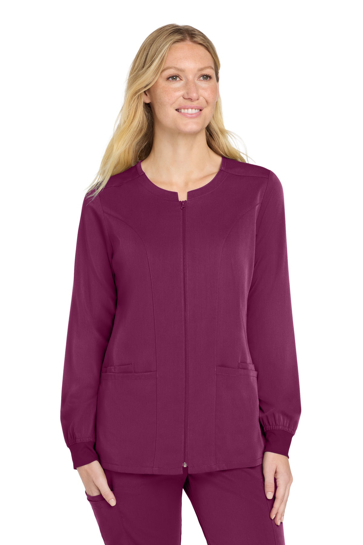 Wink ®  Women's Premiere Flex ™  Full-Zip Scrub Jacket WW4088